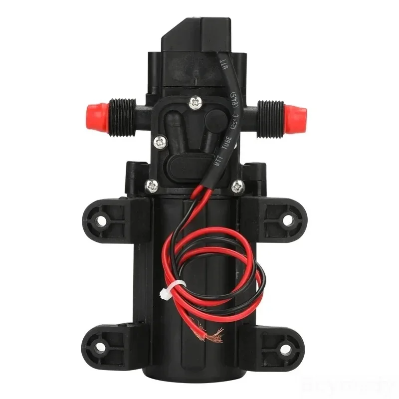 1pcs Self Priming Pumps High Pressure Automatic Flow Switch 6L/Min AUTO Diaphragm Water Pump DC 12V 130PSI Small Agricultural liquid transfer pump,submersible booster pump,water pressure switch