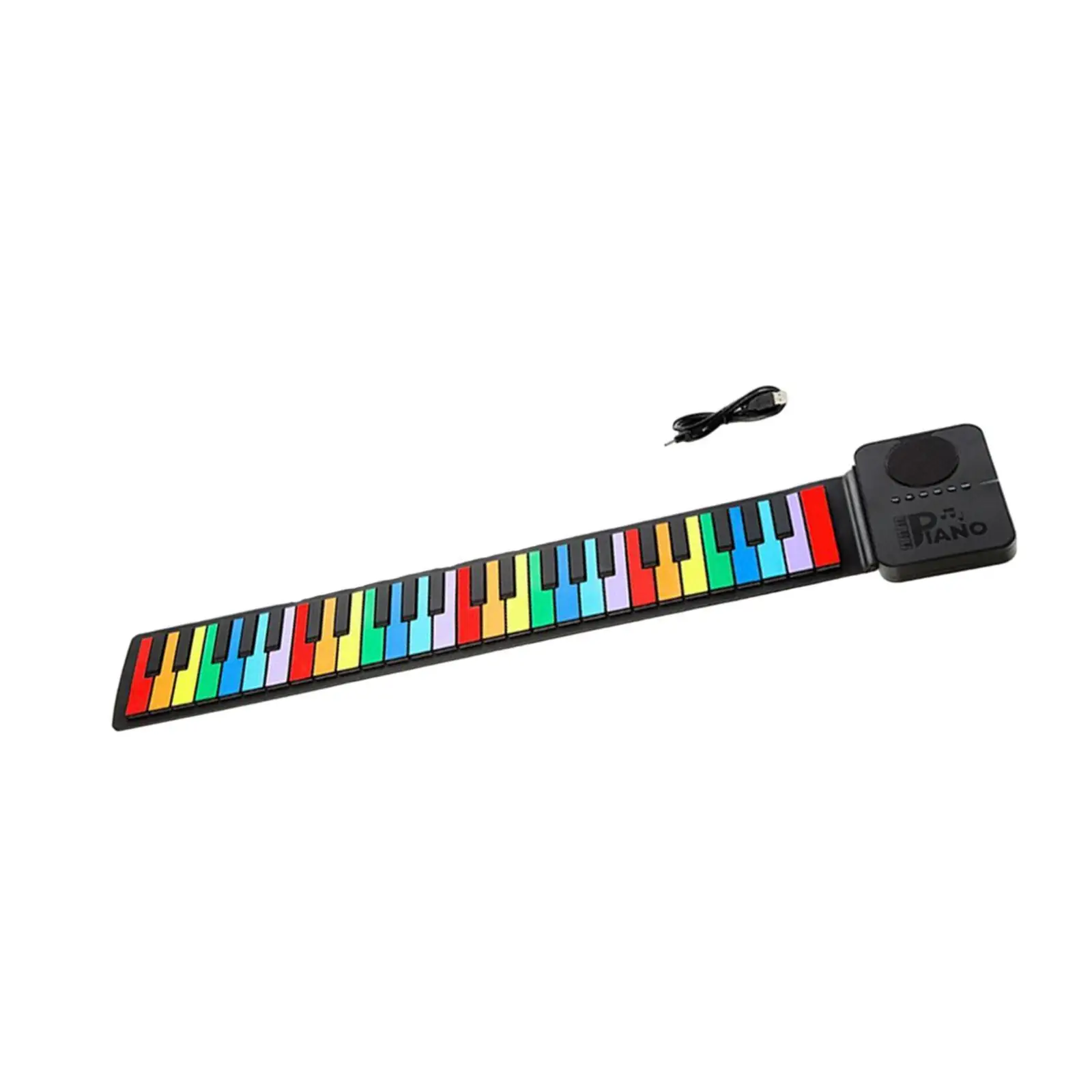 37 Key Roll up Piano,Electric Piano Keyboard,Kids Hand Roll Piano,Electric Hand Piano Keyboard for Programming,Children