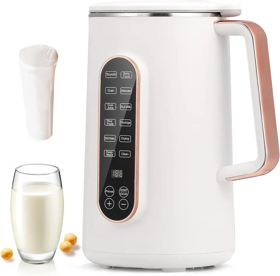 Automatic 40oz Soy Milk and Nut Milk Maker