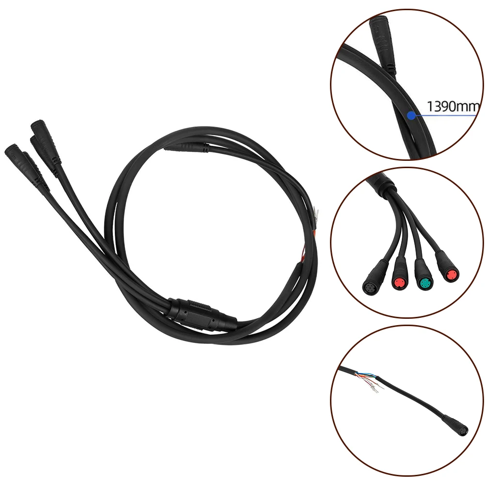 

Интегрированный провод управления электрическим скутером для Kukirin, 6-контактный разъем передачи данных, запасные аксессуары E-scooterAccessories