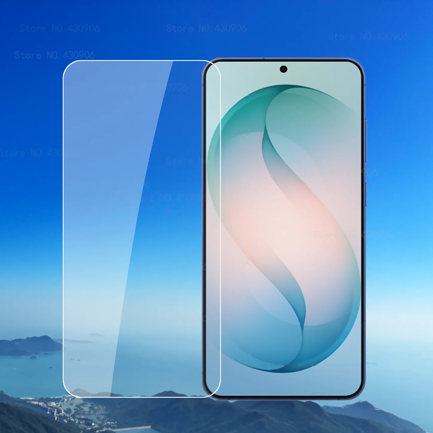 Premium Transparent Tempered Glass Screen Protector Film, 2.5D Coverage