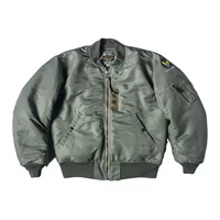 Bronson MA-1 Bomber Flight Jacket Fall Winter Men's Military Coat Water Resistant 1