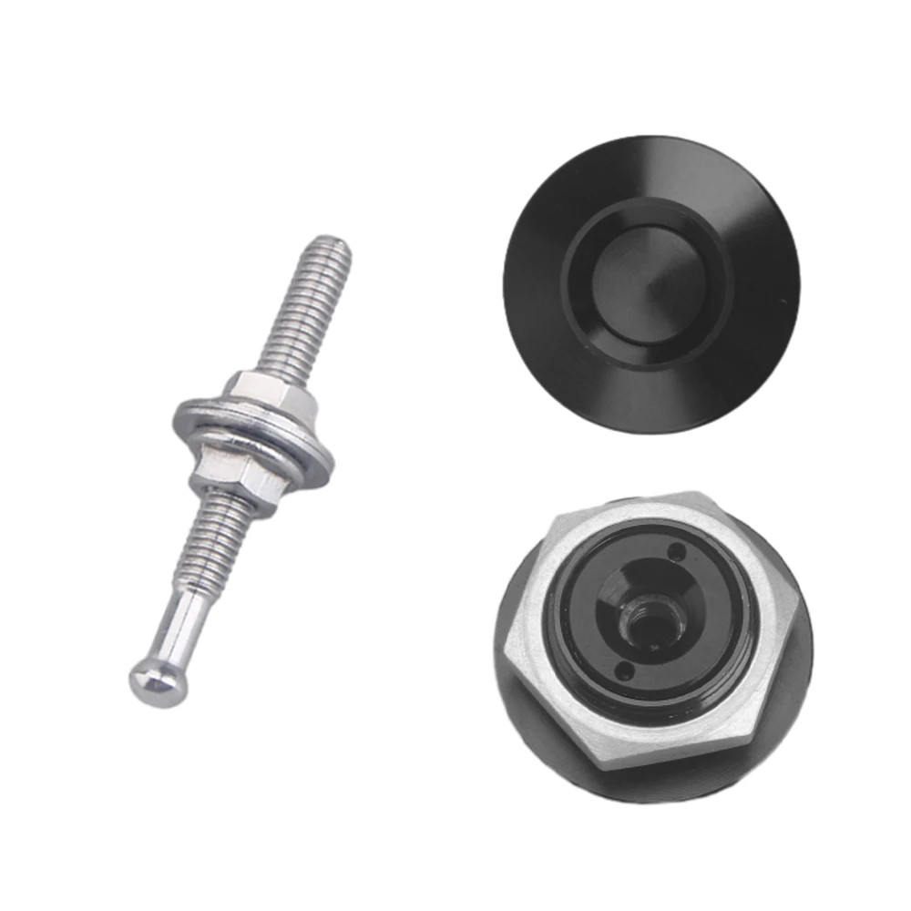 1.25 "evrensel JDM stil Push Button kütük Hood Pins kilit klip kiti araba BMW vb için hızlı iğneler