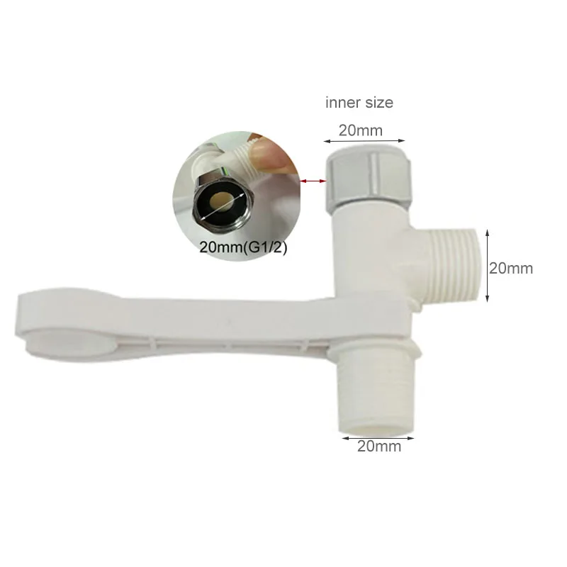 Description Picture 3 of itemABS white silver wc Bathroom hand Toilet tank holder kit Spray Bidet shower head faucet Hose holder douche self Cleaner s1