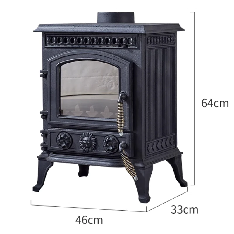 Best price wood burning stove decorative suspended fireplace wood wood  heater - AliExpress