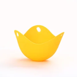 Silicone Egg Poacher Pod - Non-Stick Cooking Tool (1PC-yellow)
