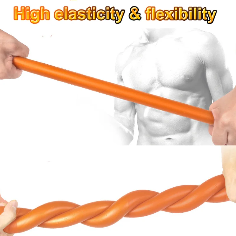 Long Silicone Anal Dildo For Men And Women Soft Butt Plug_voghion.com