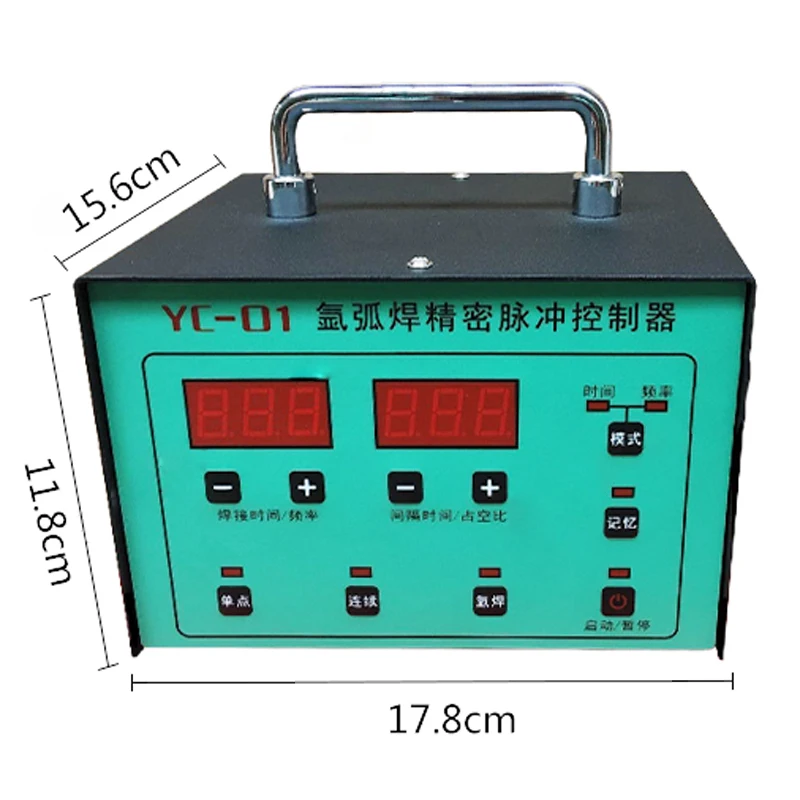 Argon arc welding machine modification YC-01 precision pulse controller stainless steel sheet spot welding imitation laser weld 2