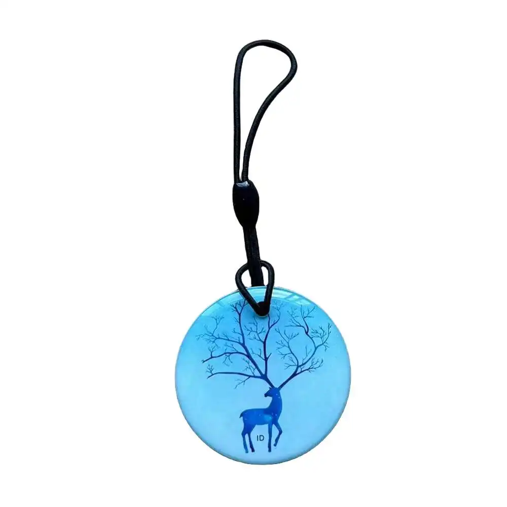 RFID Key Tag - 125KHz Read/Write Capability for Secure Access and Copy Backup
