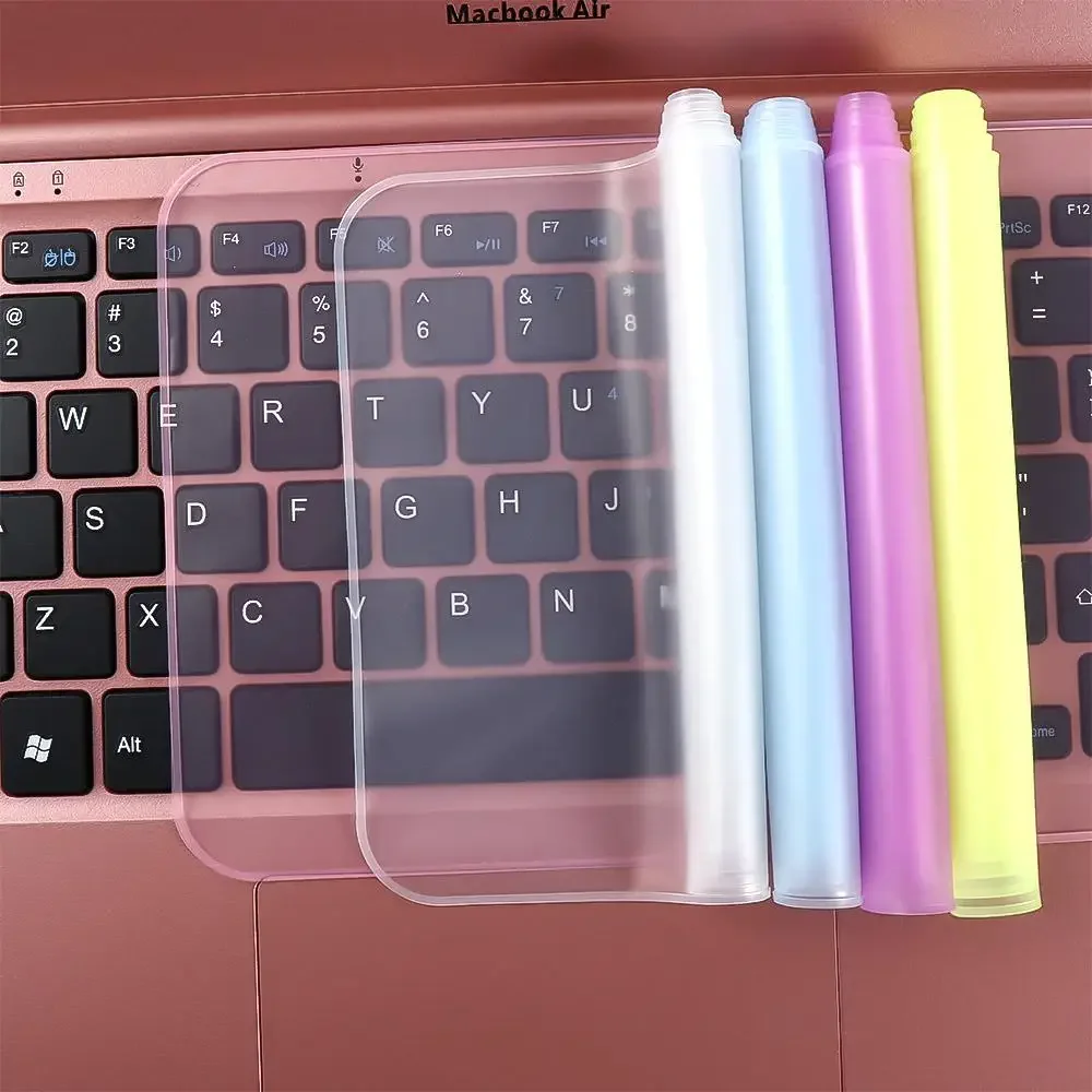 Laptop Soft Silicone Waterproof and Dustproof Keyboard Film Universal Laptop Keyboard Silicone Cover Dustproof Film
