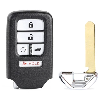 Keyforkess 433.92MHz ID47 Chip ID FCC: KR5T44 / KR5V44 5 pulsanti Smart Remote Key Fob per Honda Pilot Passport 2019 2020 2021 2022 - KEYECU 433 92MHz ID47 Chip ID FCC KR5T44 KR5V44 5 pulsanti Smart Remote Key Fob