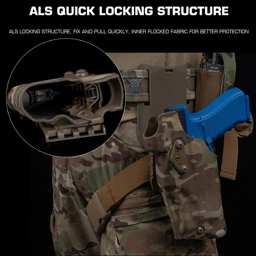 Pistol Holster Gun Holster X300U-A Tactical for 6354DO Glock17 Gen4 G19