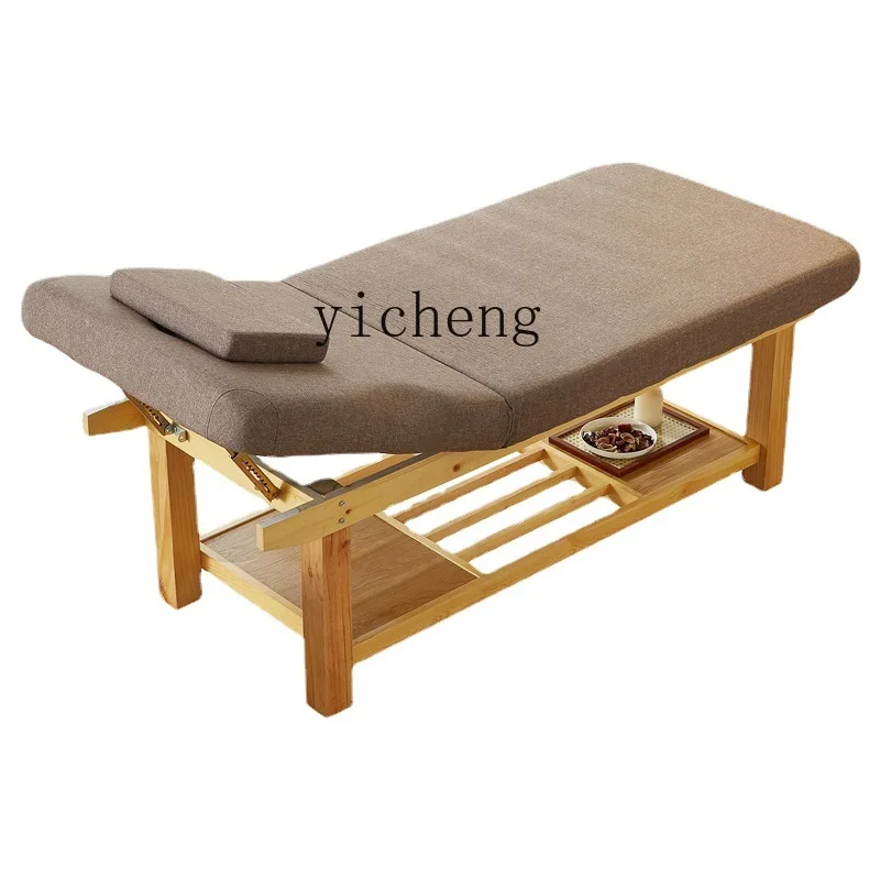 

XL Solid Wood Massage Therapy Bed Chinese Medicine Massage Bed Tattoo Tattoo Embroidery Bed Ear Cleaning Bed Electric