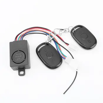 Sistema di allarme E-bike 48V 60V 72V con due interruttori per forniture per Controller Brushless triciclo per bicicletta elettrica