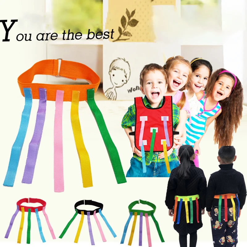 

Funny Outdoor Children Game Toy Belt For Parent-child Games Kid Catching Tail Training Equipment Teamwork Game Toys For Children