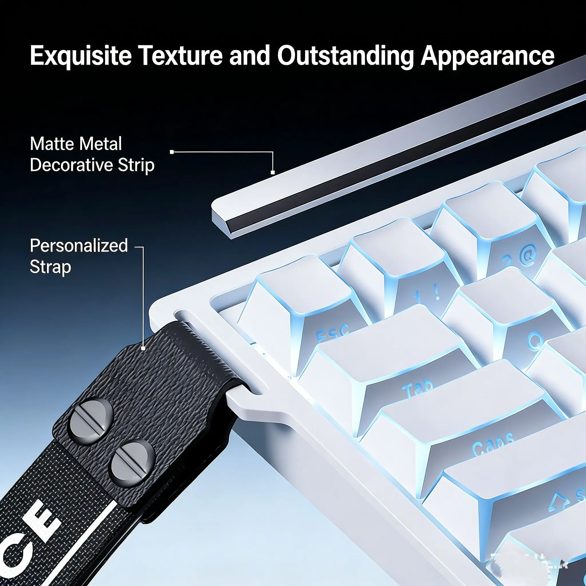 MCHOSE ACE 60 Pro ACE68 V2 맞춤형 자기축 게이밍 기계식 키보드 유선 핫스왑 0.08ms 0.001mmRT 8KHz 256K SOCD/RS