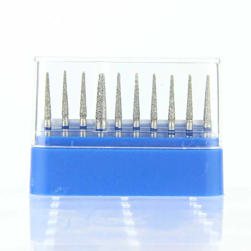 10 Teile/los Dental Diamant Bohrer Nadel/TC 1,6mm für High Speed Handstück Medium/Extra Feine/Super grob Zahnmedizin Schleifen Werkzeuge – Detail 34