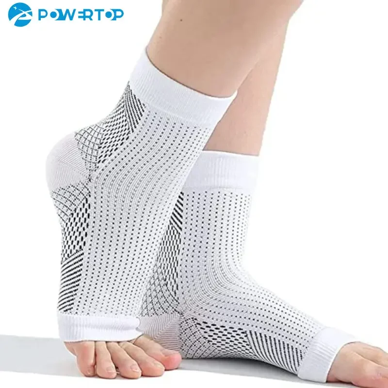Neuropathy Socks for Women Men 1Pair Soothe Compression Socks Neuropathy Pain Ankle Brace Plantar Fasciitis Swelling Relief
