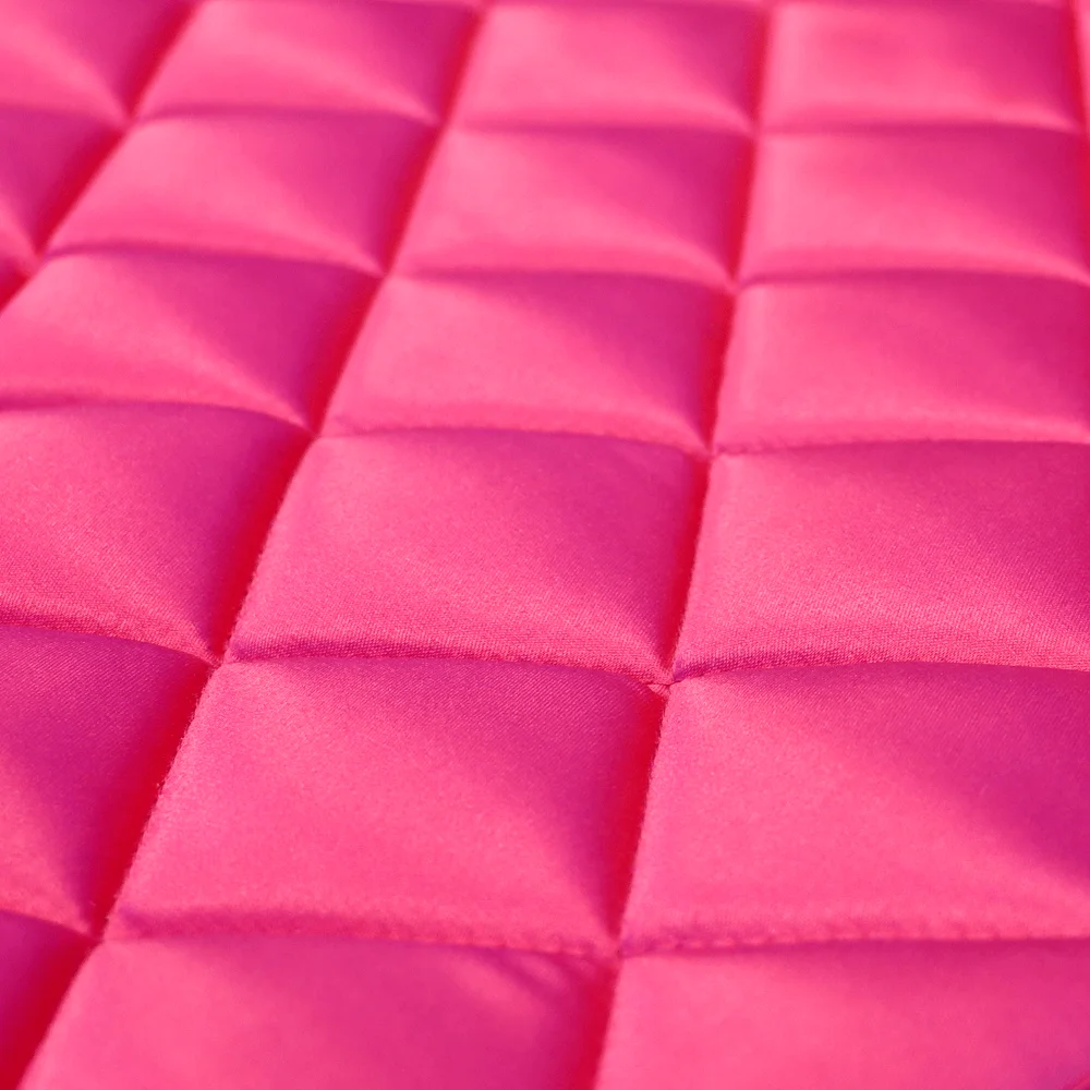 Horse Saddle Pad for Horse Body Protection, Equestrian Product, Pink,