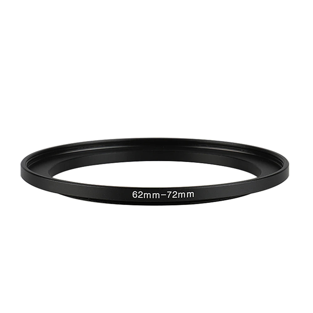 

Aluminum Black Step Up Filter Ring 62mm-72mm 62-72mm 62 to 72 Filter Adapter Lens Adapter for Canon Nikon Sony DSLR Camera Lens