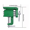 Table Vise 360 Degree Swivels Base Clamp-On Vise Work Bench Vise Home Vise Bench Clamp On Table Flat Pliers Tool Vice M4YD 5