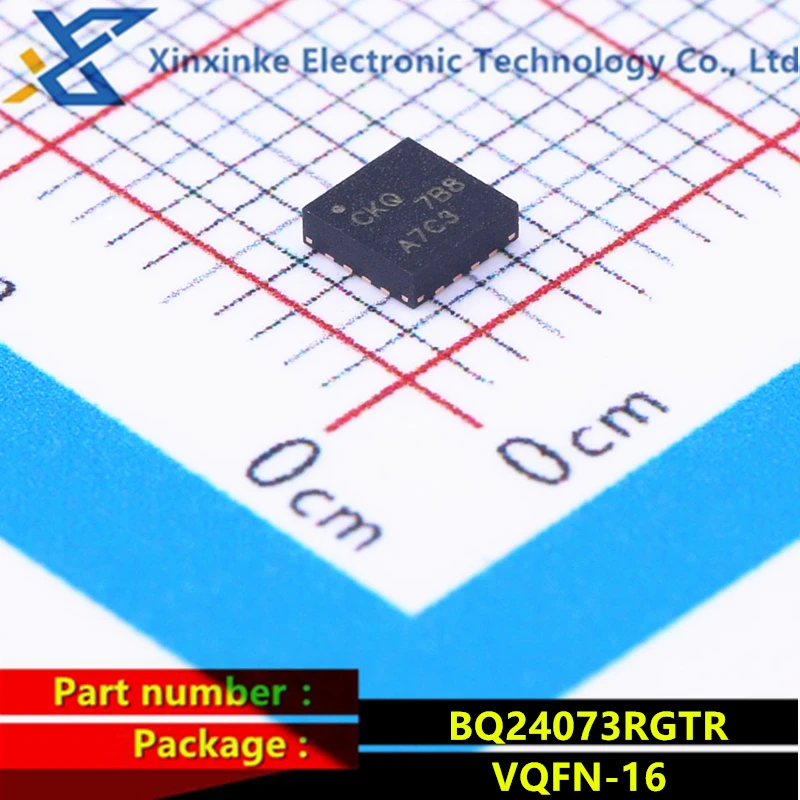 

BQ24073RGTR CKQ VQFN-16 Battery Management Li-Ion Batt Chrgr & Pwr-Path Mgmt IC Power Management ICs Brand New Original