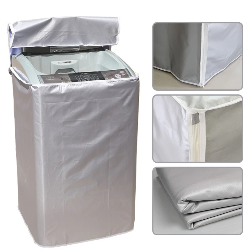 WasherDryerCoverforWashingMachineWaterproofDustproofSunProofSuitableforMostWashers