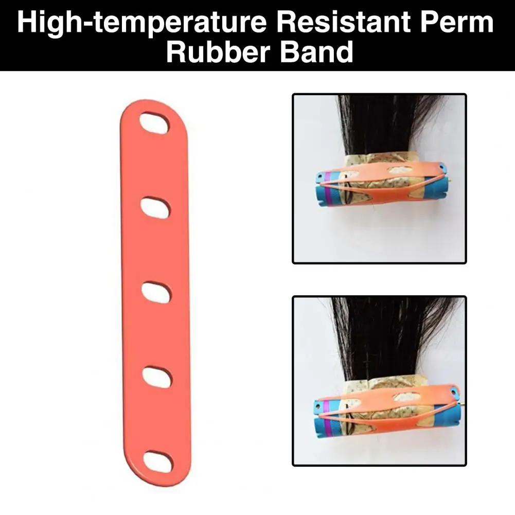 Description Picture 4 of itemTraceless Perm Rubber Band Color Changing Hair Rollers for Perm Styling 20pcs Traceless Rubber Bands for Wave Rods for Barber