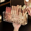 Water Ripple Acrylic Cosmetic Storage Box Makeup Brush Holder Organizer Lipstick Eyebrow Pencil Bathroom Storage Display Stand 2