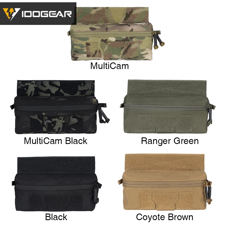 

IDOGEAR Hunting Molle Tactical Mini Dangler Military Drop Pouch FERRO DOPE Abdominal Fanny Pack D3 JPC Airsoft Accessories Caza