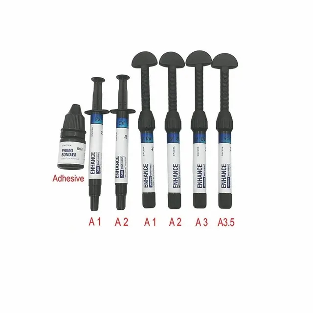 1Pc Dental Universal Nano Hybrid Composite Resin 5ml Total Etch Adhesive Light Cure Dental Materials