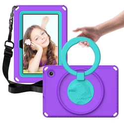 Enhanced Tablet Case: 360° Rotating, Dustproof & Waterproof, Double-Layer Protection, Shockproof Cover for MatePad T8 8.0 (Purple)