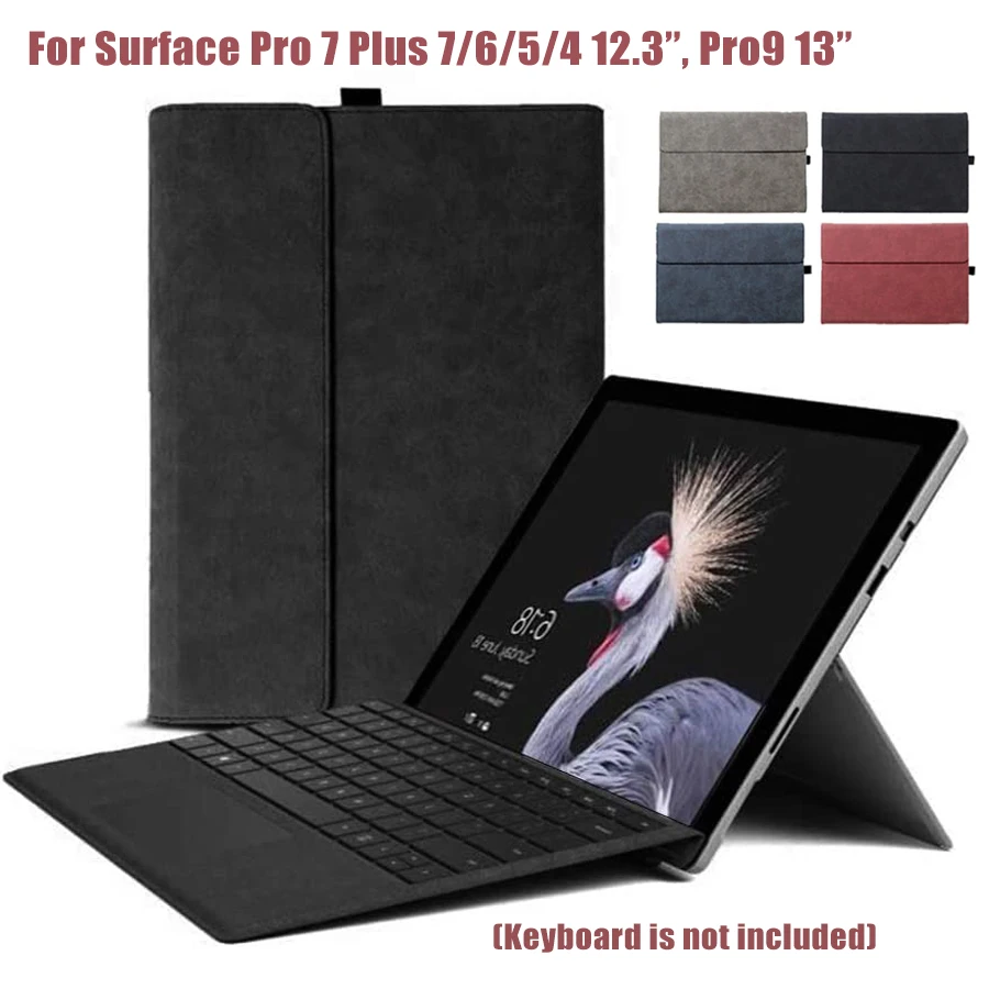 Custodia Keybaord Per Microsoft Surface Pro 9 8 13 Pollici 2022 Custodia In Pelle Per Tablet Per Surface Pro 7Plus 7 6 5 4 Business Fundas