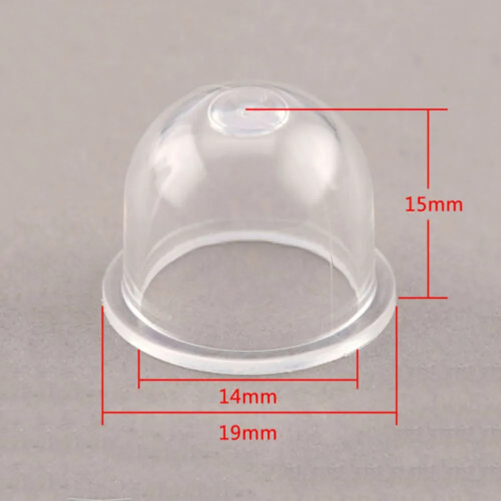 

2pcs Fuel Primer Bulb Set 19/22mm Carb Primer Bulb Cap Carburetor Spare Parts For Chainsaws Blower Trimmer Brushcutter Replace