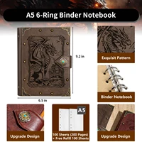 DND Dragon Journal/Diary for Dragon Embossed Notebook for Dungeons & Dragons/D&D Series Gifts 2