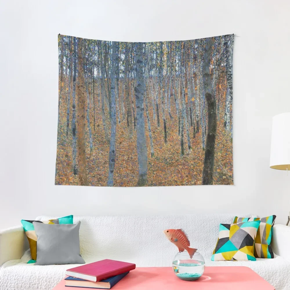 

Gustav Klimt - Beech Grove Tapestry Things To Decorate The Room Aesthetic Room Decor Tapestry