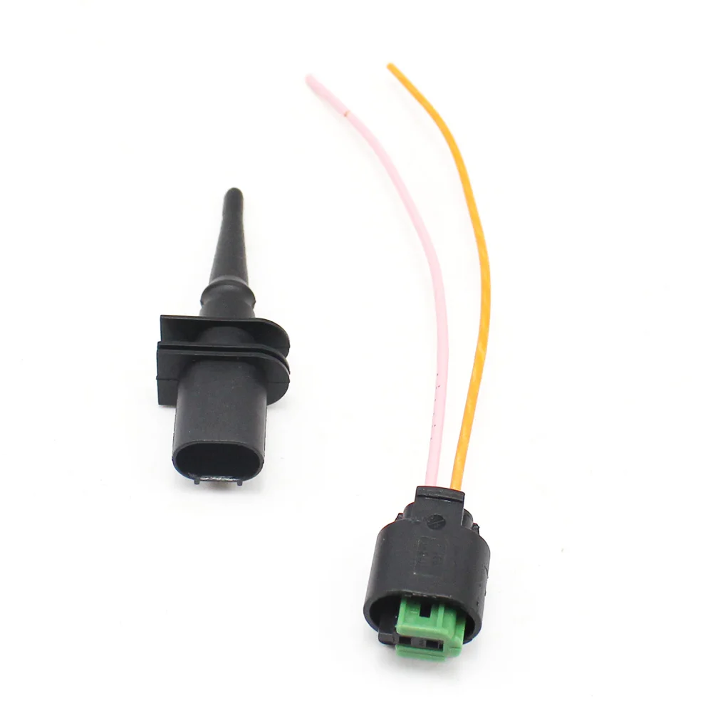 Car accessories Outside Air Ambient Temperature Sensor with Cable For BMW E46 E87 E90 E65 E38 #65816905133-temperature sensor