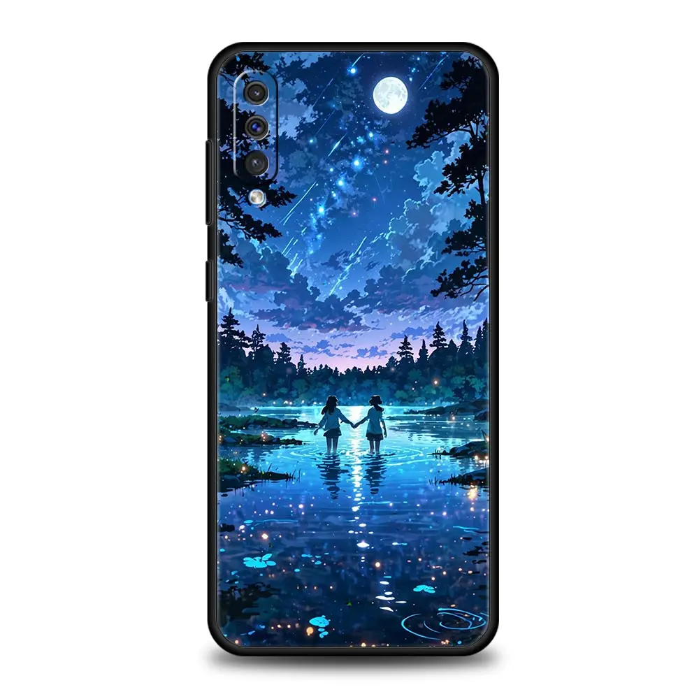 Whimsical Cartoon Sky Design Phone Case Cover