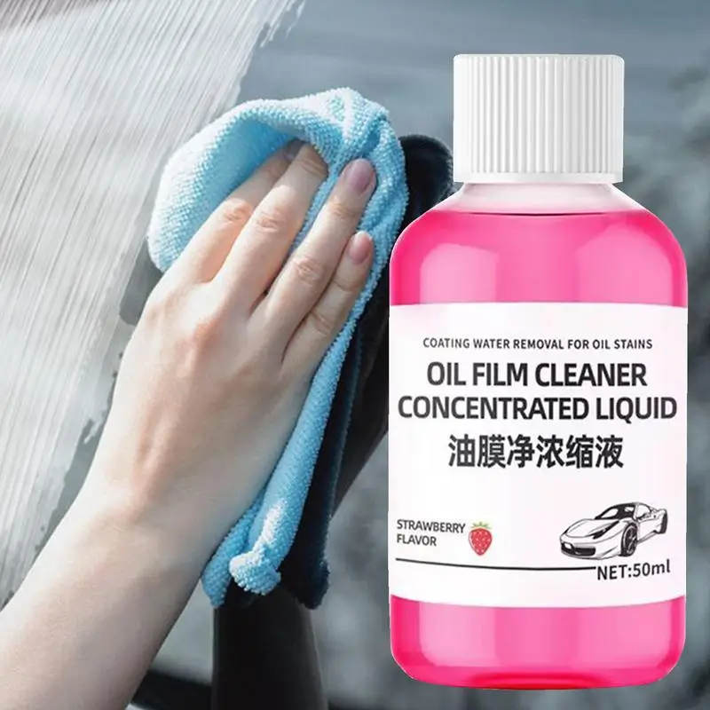 Car Window Cleaner Oil Film Cleaning Agent Long-Lasting Outdoor Window Cleaner Auto Glass Polishing For Auto And Home