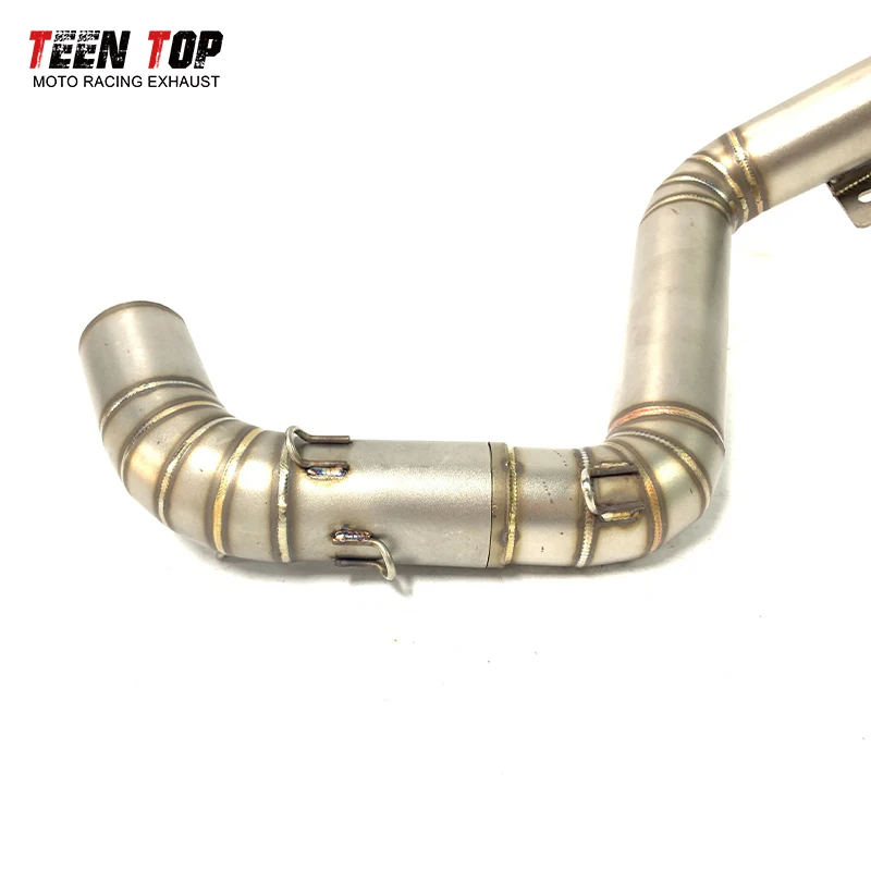 51mm Steel Motorcycle Exhaust Middle Link Pipe For KTM Duke125 2011-2016 Duke200 11-15 Duke290 13-16 Escape Moto RC390 14-16 - Image 5