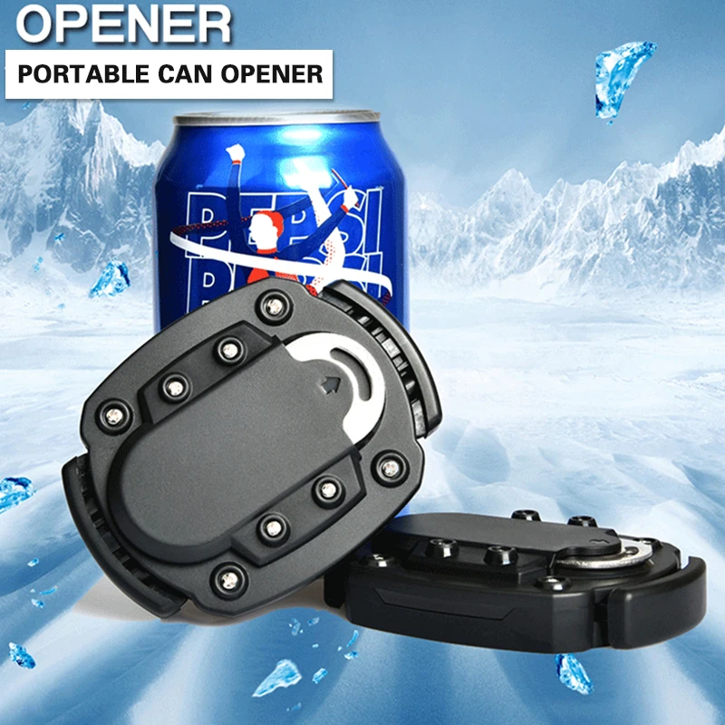 Can Opener Outdoor Bar Multi-function Portable Canned Beer Coke Sprite Beverage Opener Bottle Tool accessories