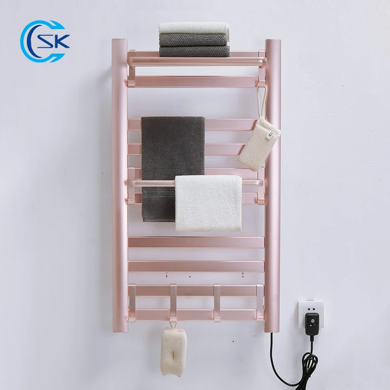 Bathroom Electric Towel Holder. Smart Thermostatic Towel Warmer.Rose Gold  Electric Heated Towel Rack. 220V Electric Towel Rail. _ - AliExpress Mobile