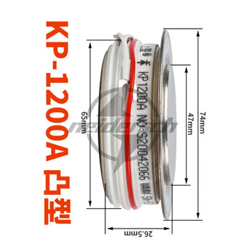 

1 шт., выпуклая поверхность тиристора KP1200A 1600 в