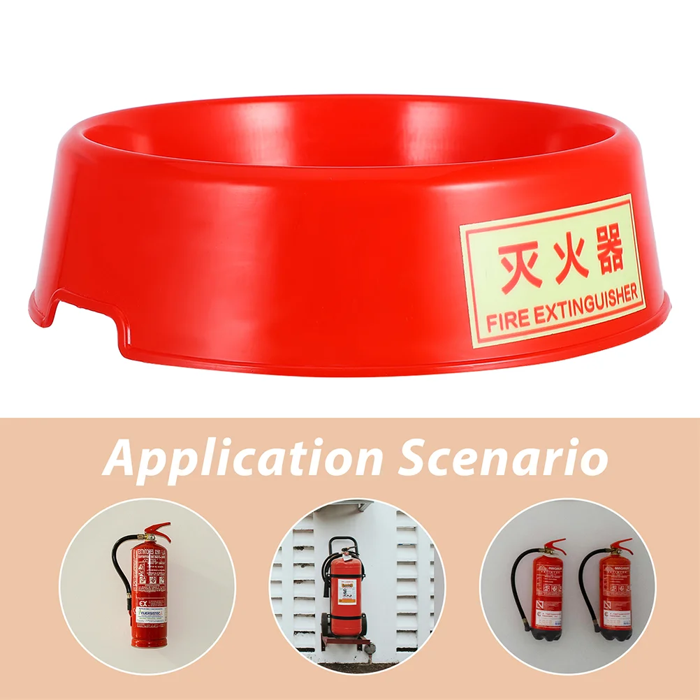 Fire Extinguisher Base Estinguisher Mount Plastic Stand for Vehicle Mini Holder Dry Powder