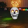 Light Up Skeleton Hands Solar Pathway Lights Solar Halloween Skeleton Arms Stakes Sound Effect Garden Stake Lights Halloween 3