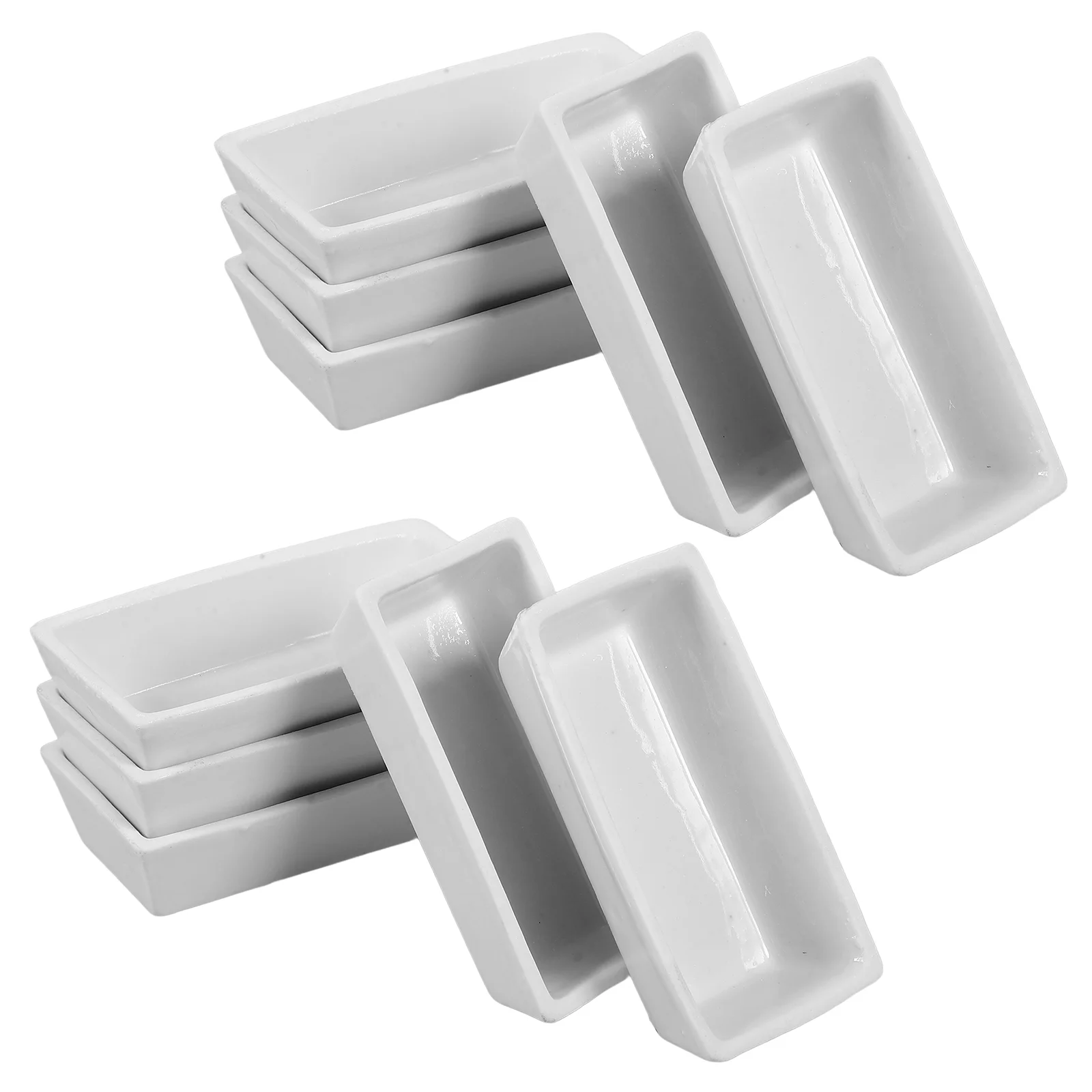 

10 шт., керамические прямоугольные держатели для часов