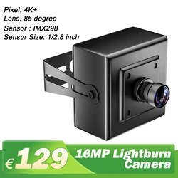 NEJE 16MP Laser Engraver Camera Lightburn 85 degree 4K+ for Wireless APP Laser Cutting Engraving  Machine 16 Million Pixels