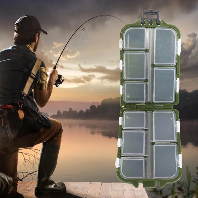 Fishing Case Versatile Mini Solid Fishing Storage Box with Hook