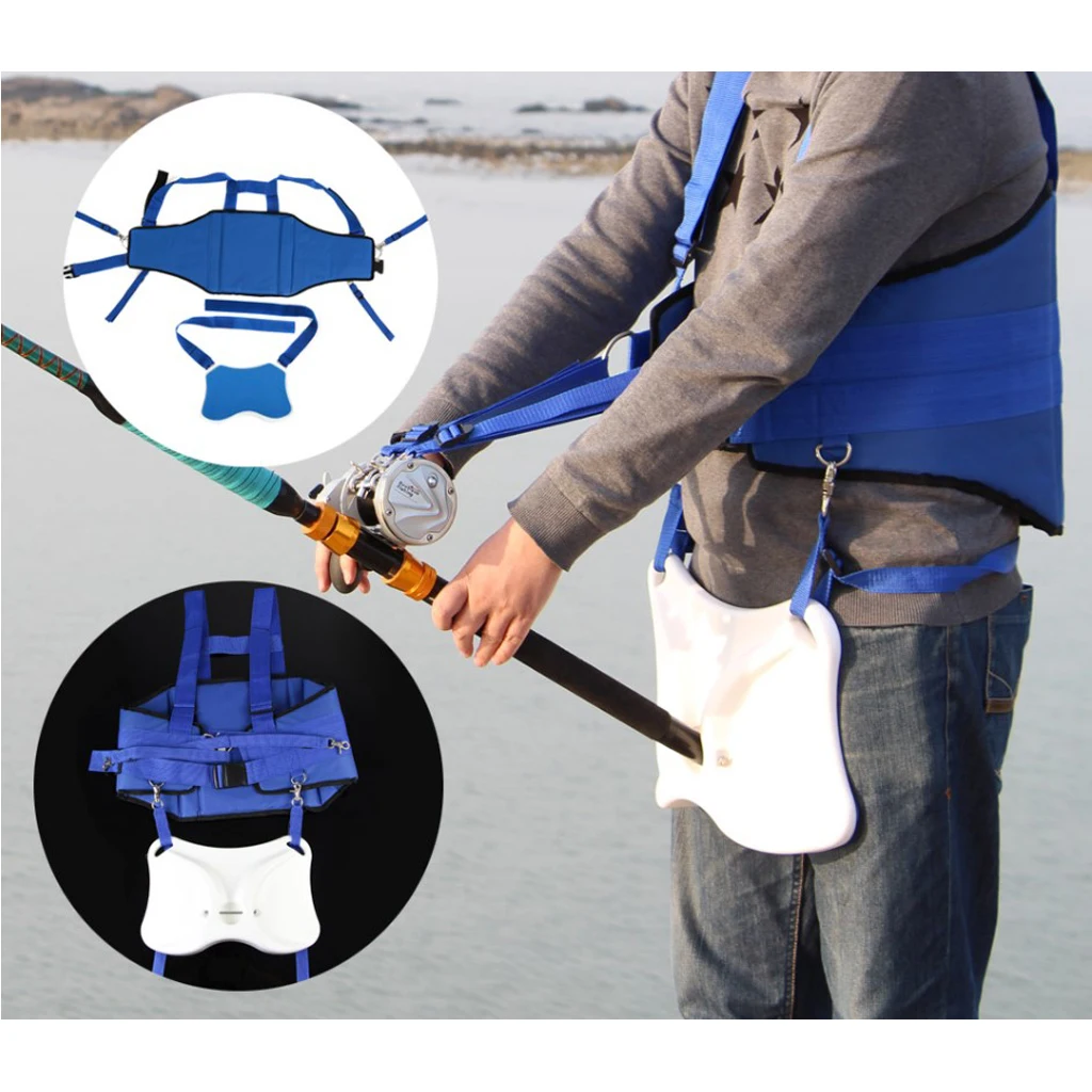 Professional Fishing Belt Harness Waist Gimbal Rod Holder 8mm - AliExpress