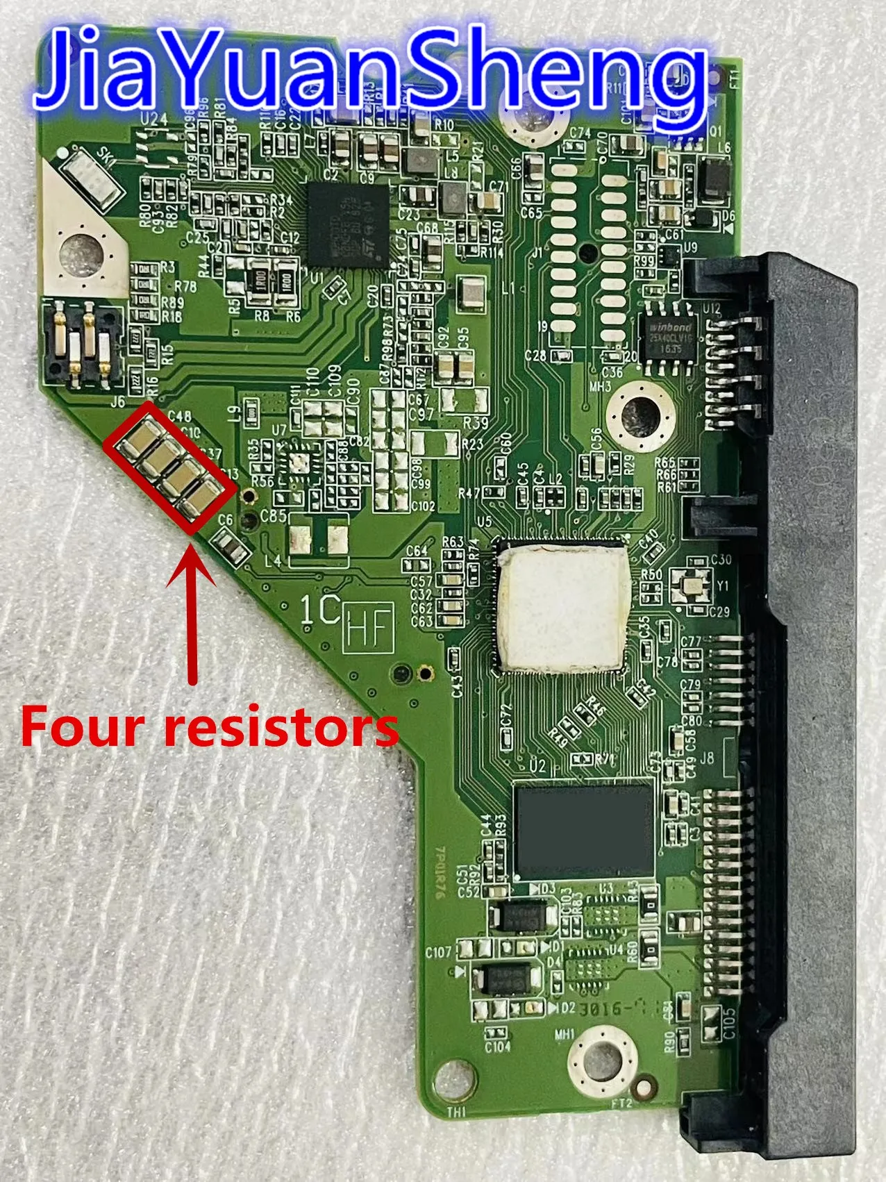 Placa de Circuito do Disco Rígido Ocidental de Digital Pwb de Wd40efrx Hdd 2060771944002 Rev a 771945-f02 771945-e02 -h02